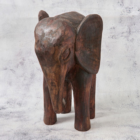 Wooden Elephant Medium
