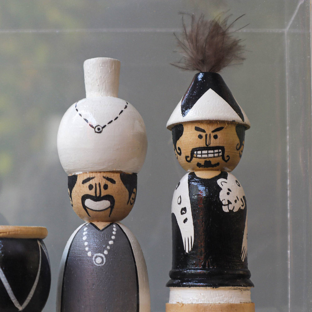 Mini Set (Set of 8 wooden figures inspired from the stories of Satyajit Ray)