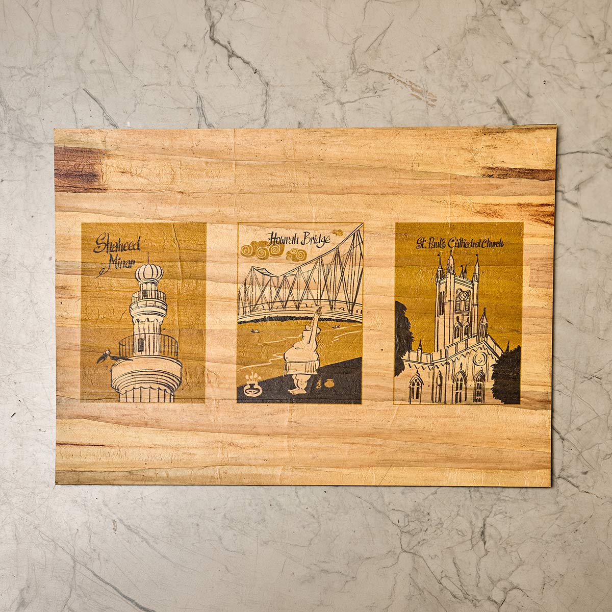 Iconic Set 2 Mats & 6 Coasters Set (Water Hyacinth)