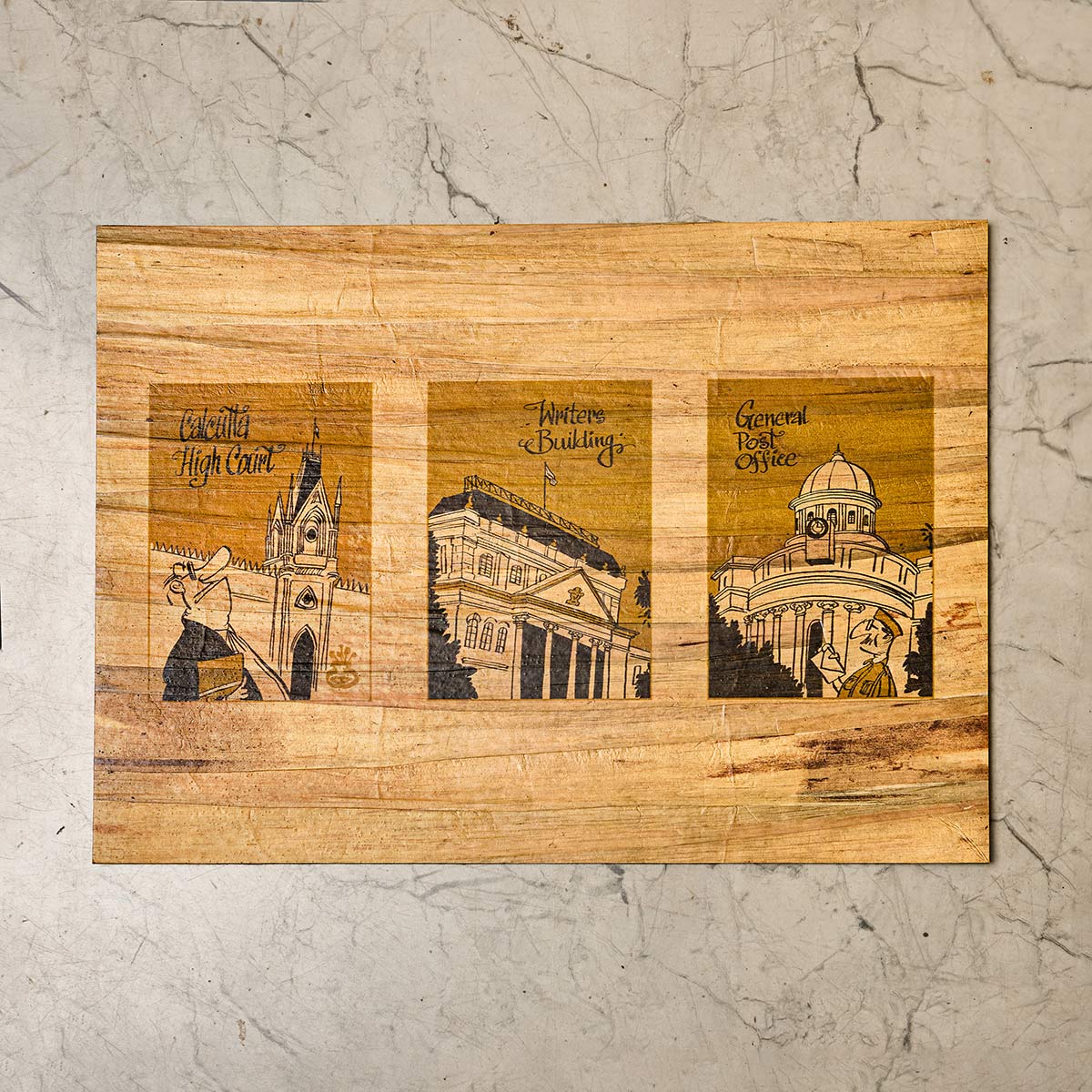 Iconic Set 2 Mats & 6 Coasters Set (Water Hyacinth)