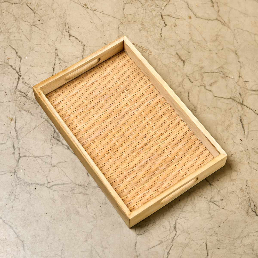 Wooden Cane Tray