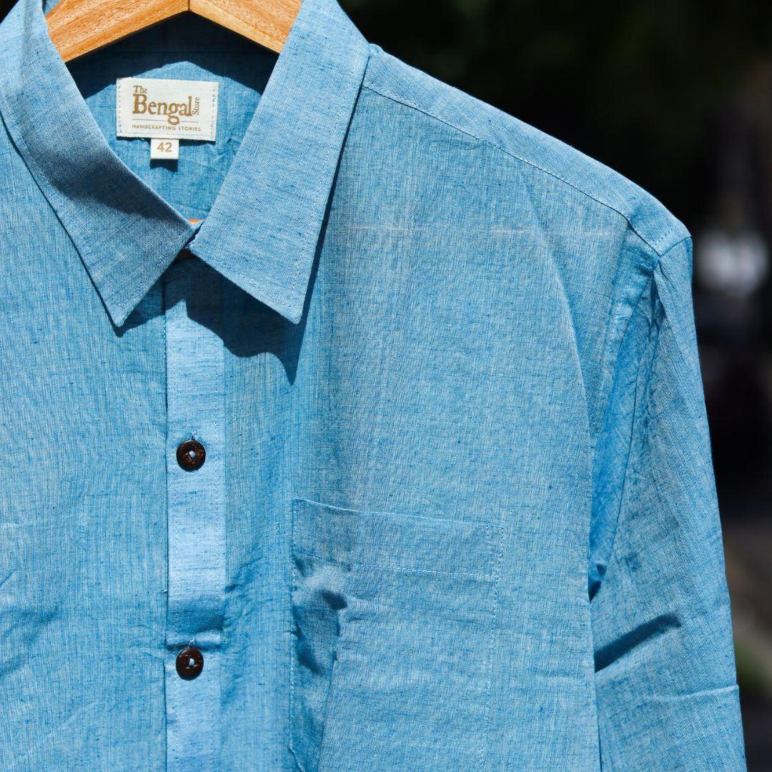 Blue Full Sleeve Shirt