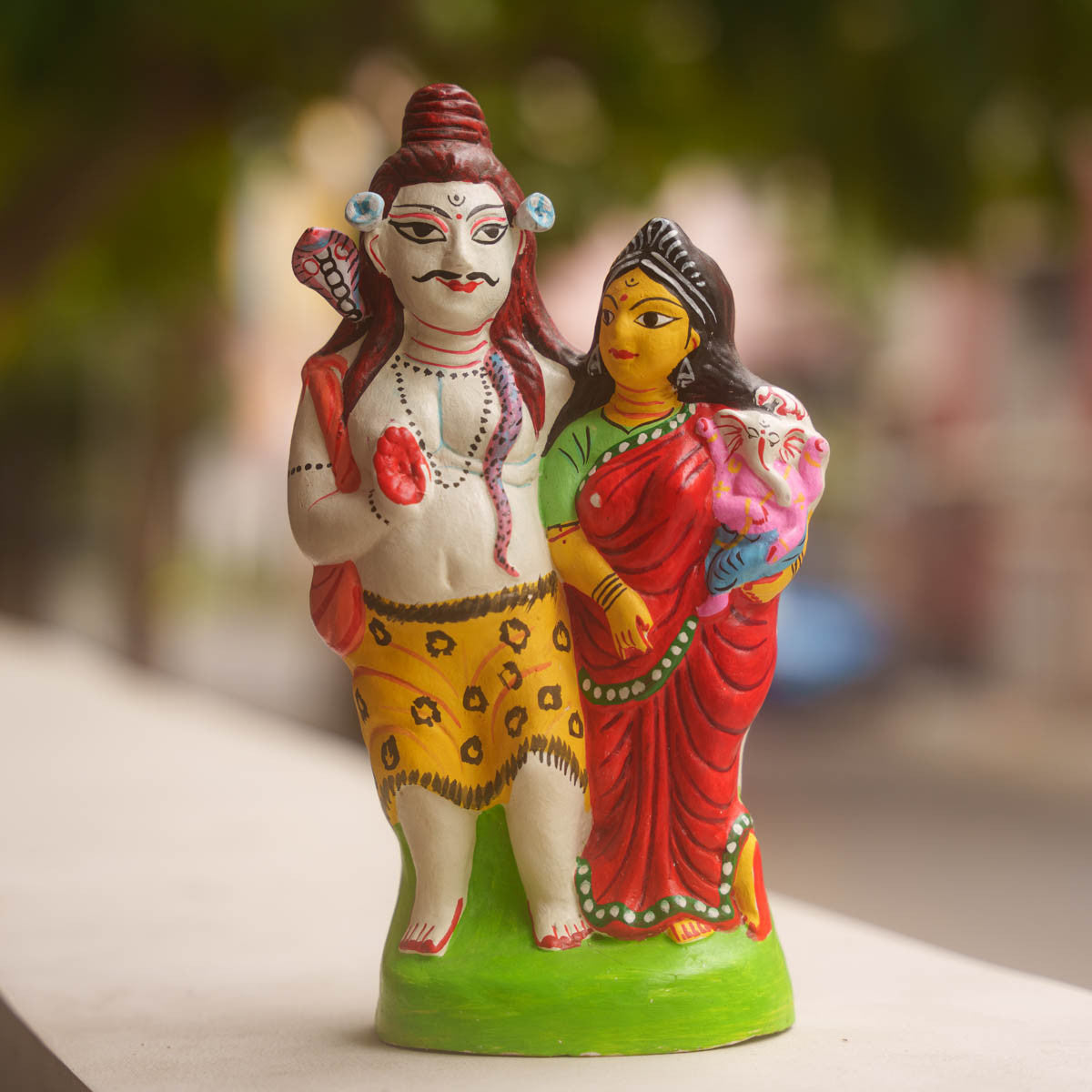 Mojilpur Shiv-Durga Idol