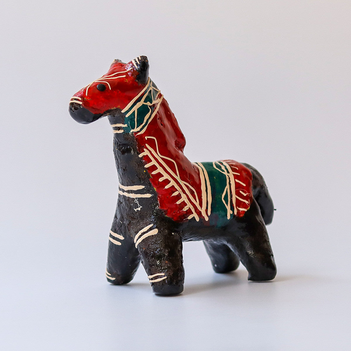 Galar Putul / Shellac Dolls- Elephant and Horse Set