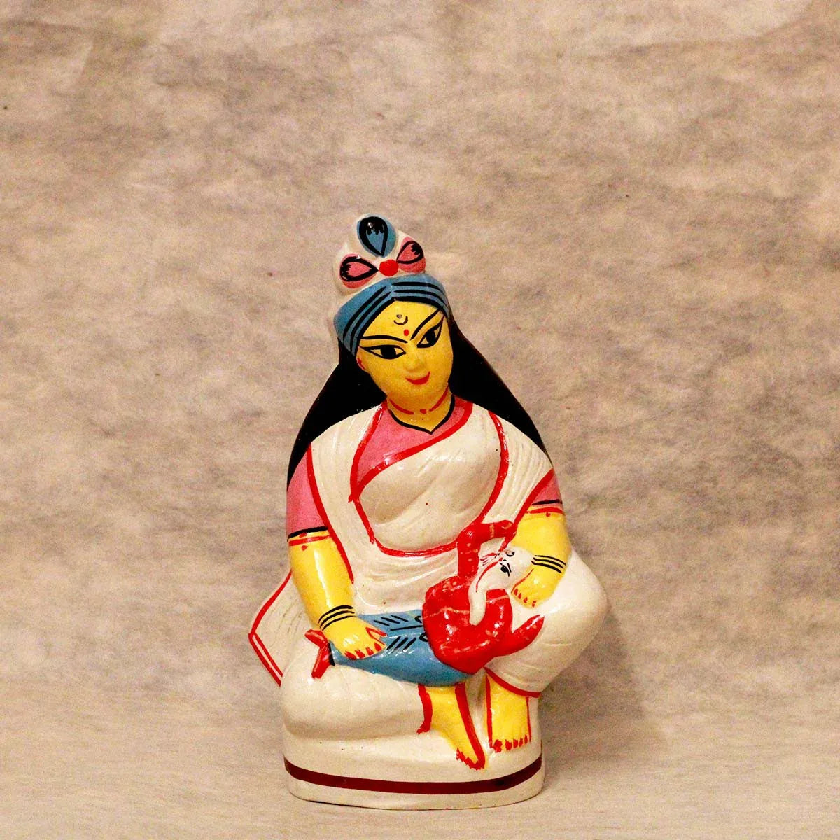 Buy Mojilpur Ganesh Janani online | Unique clay dolls from Bengal