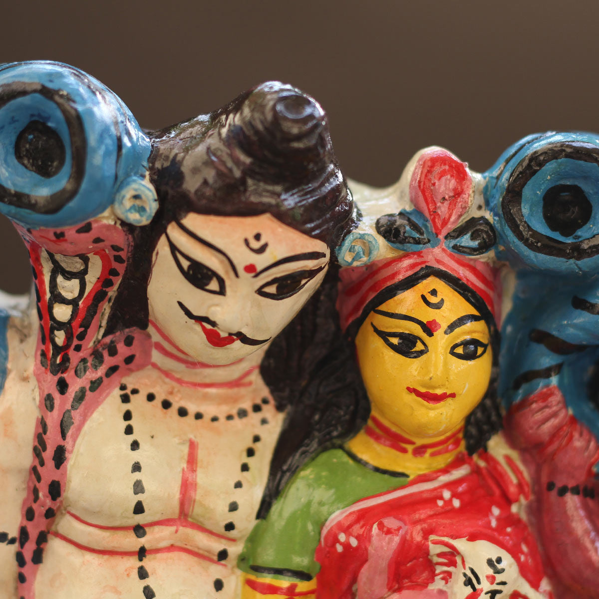 Mojilpur Shiva-Parvati family