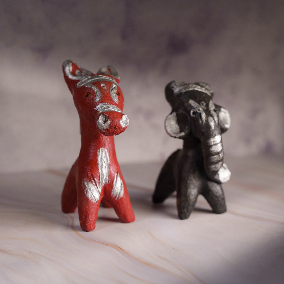 Sonamukhi's Elephant and Horse Set