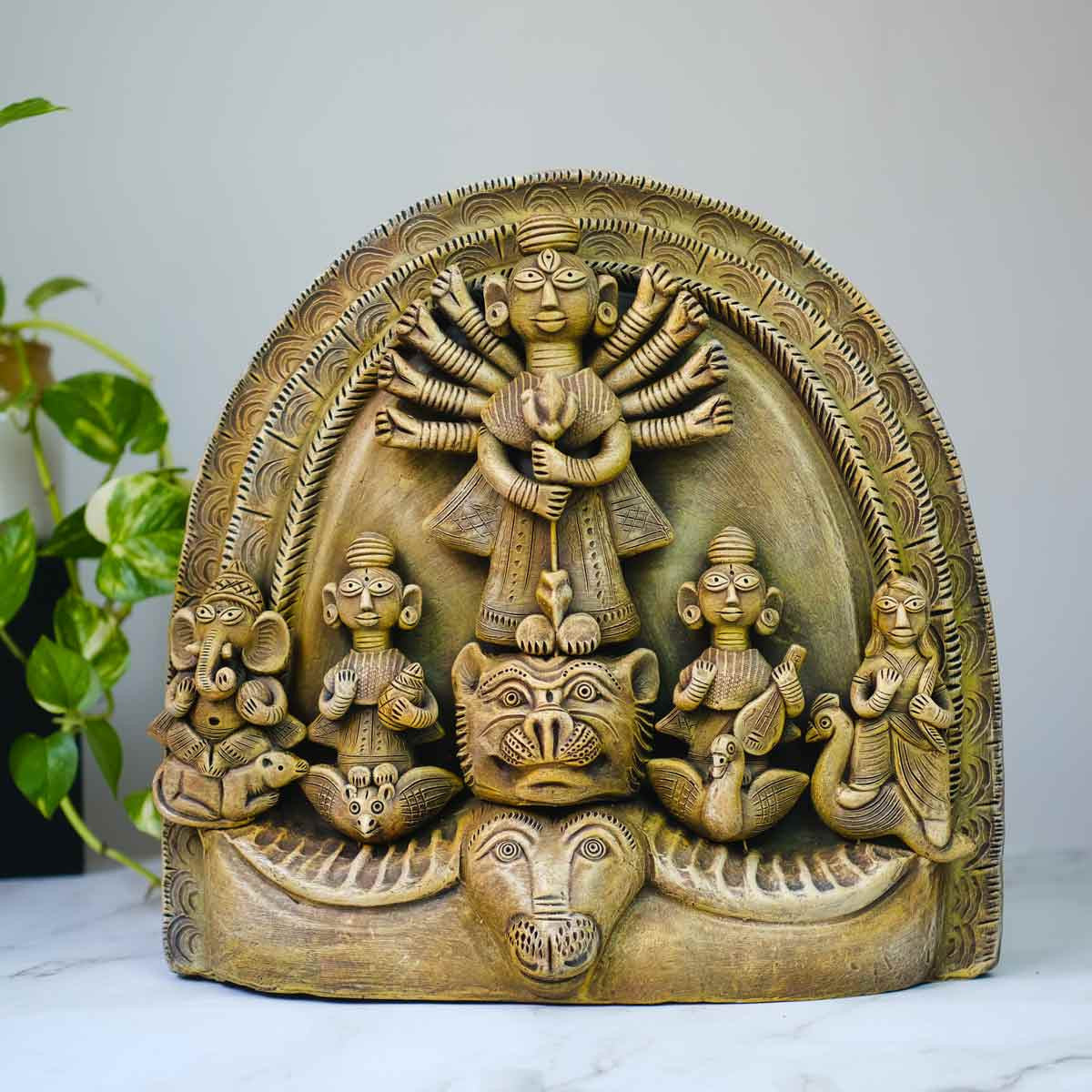 Krishnanagar Ek-chala Durga