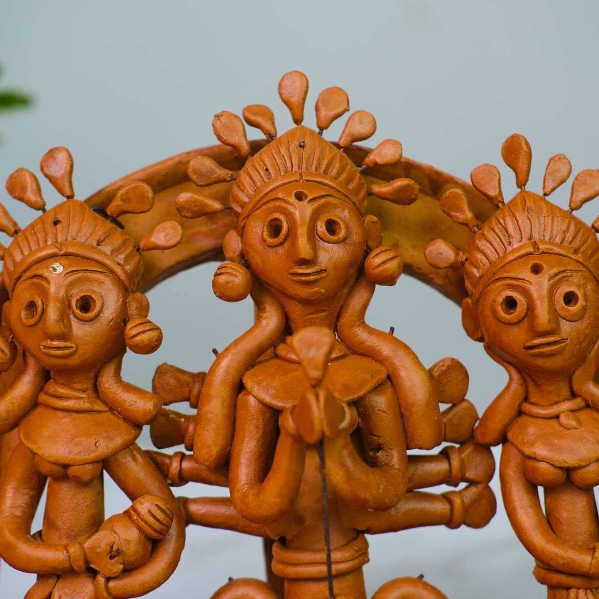 Ek-chala Terracotta Durga