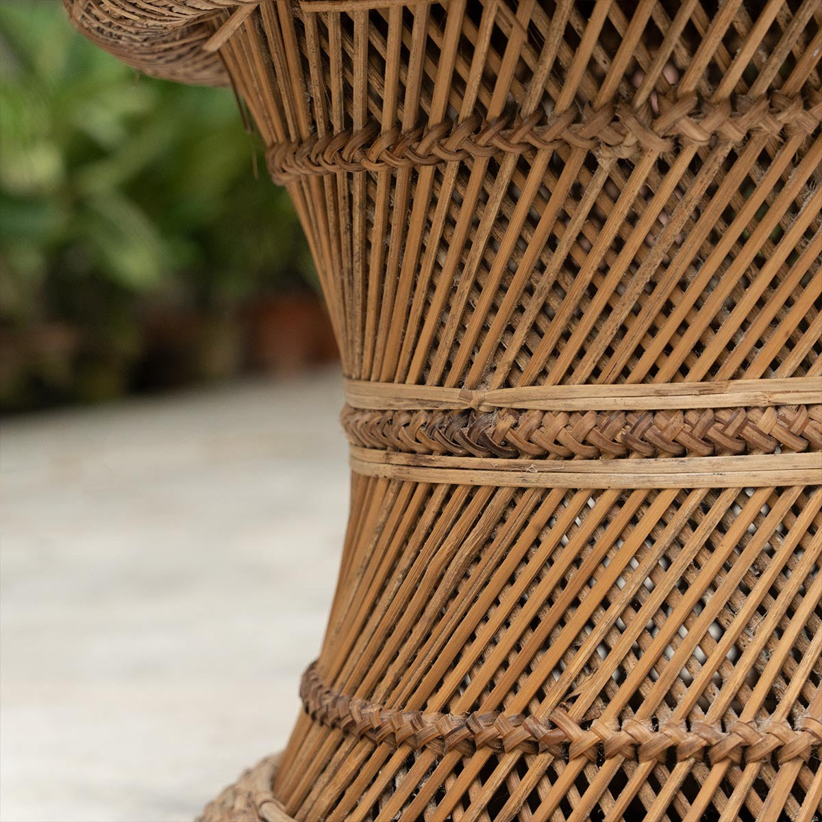 Cane Mora (Stool)- 18" Diameter