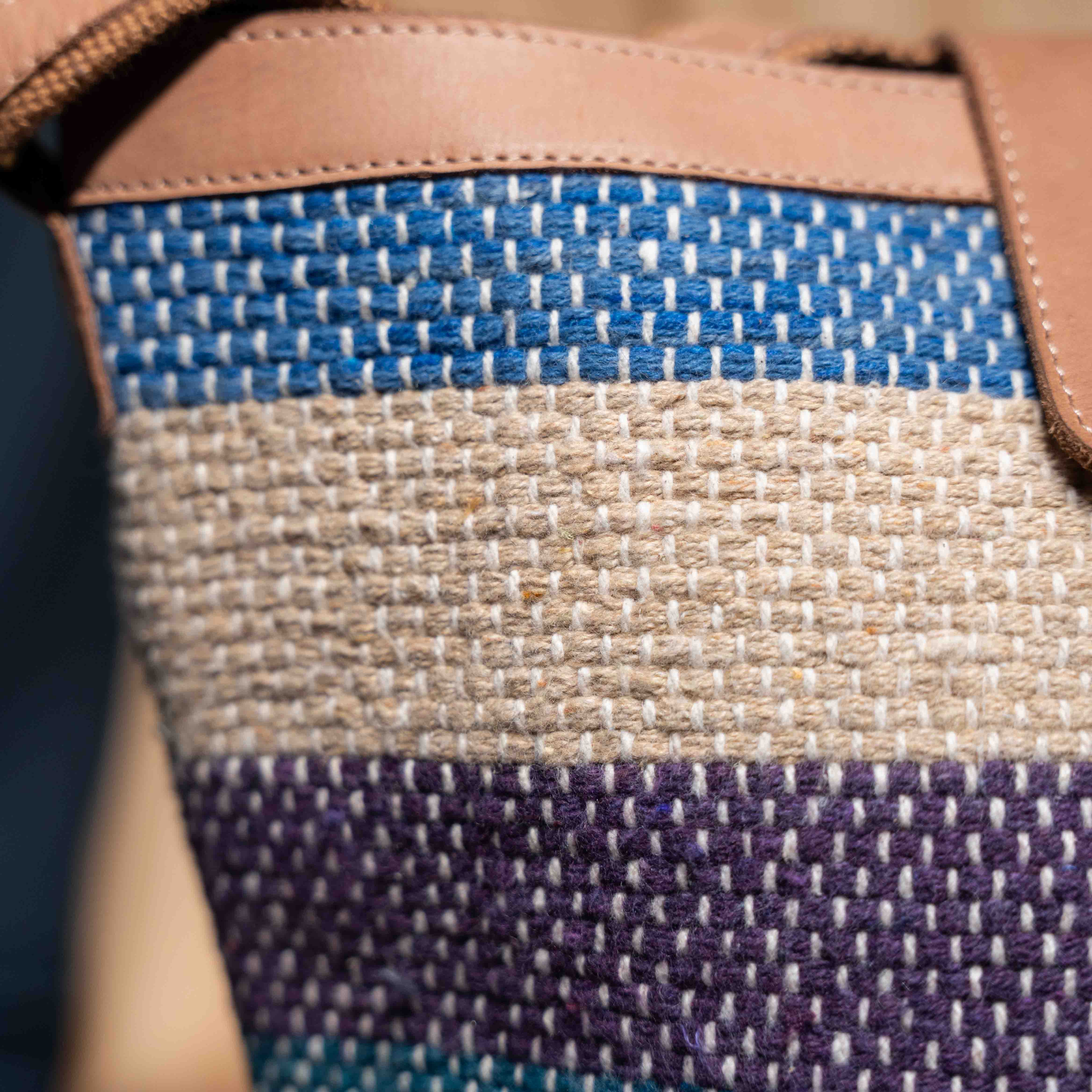 Cottondari Blue and Beige