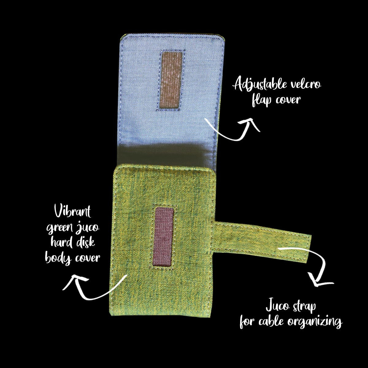 Juco Hard Disk Cases (Green)