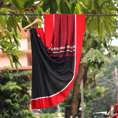 Velvet border saree/ভেলভেট পাড়ের শাড়ি (Bimala-Ghore Baire)