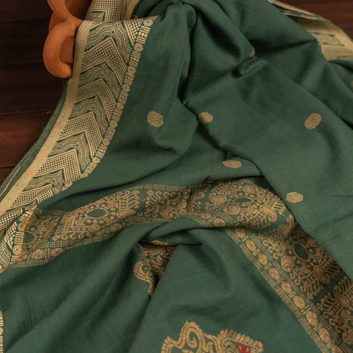 Terracotta Saree- টেরাকোটা শাড়ি