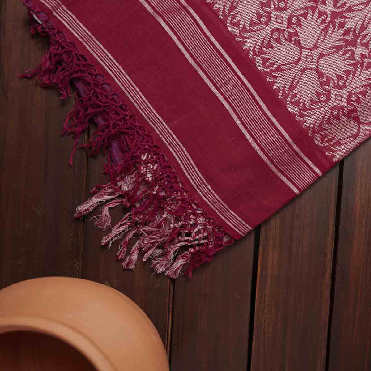 Cotton Tangail Banarasi Saree- কটন টাঙ্গাইল বেনারসি
