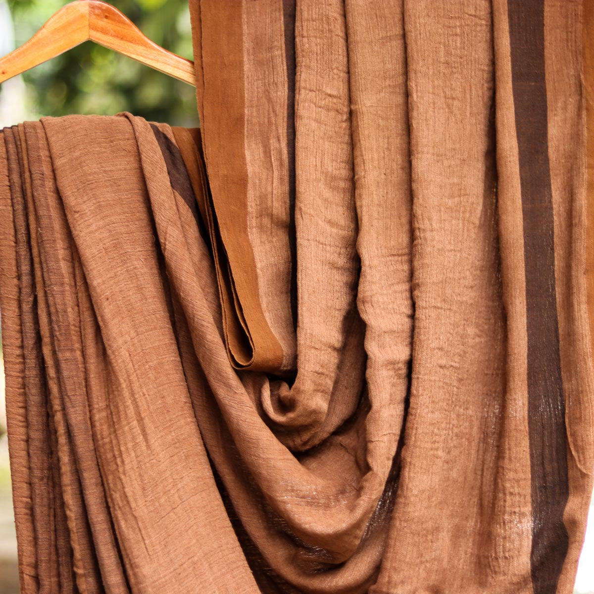 Brown Natural Dye Saree