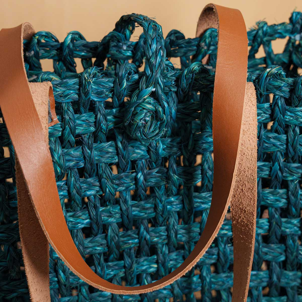 Sabai Grass Blue Tote Bag