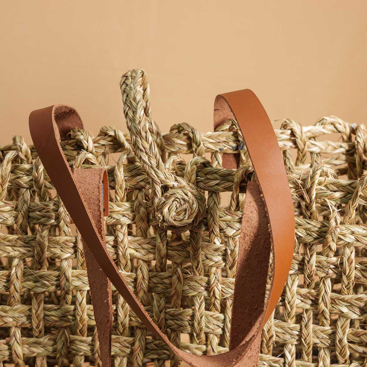 Sabai Grass Natural Tote Bag