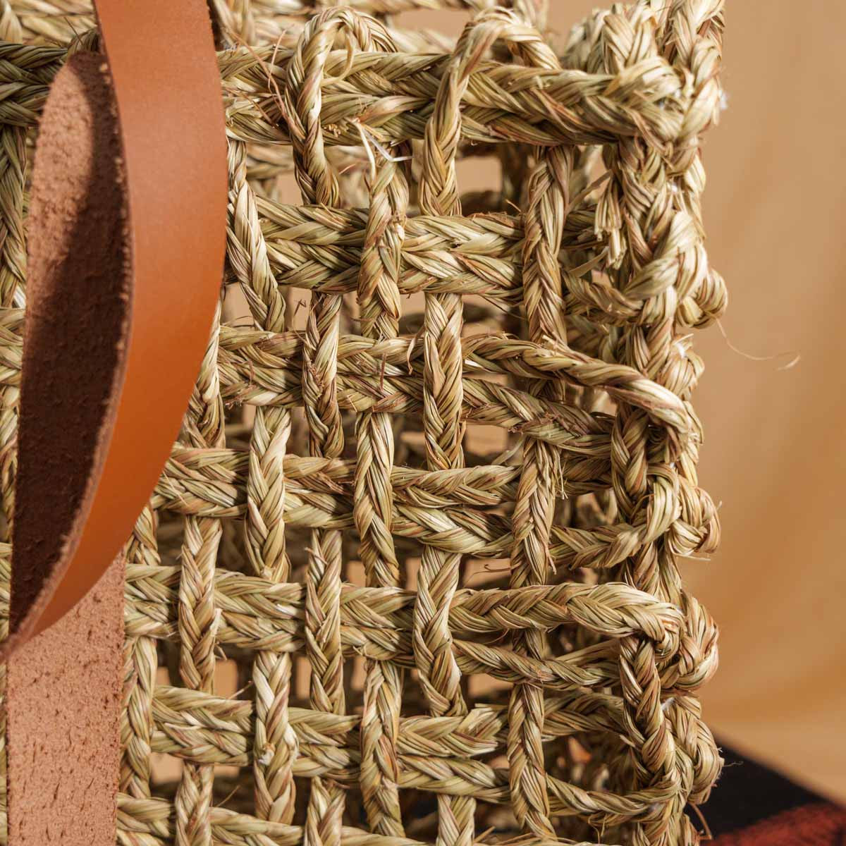Sabai Grass Natural Tote Bag