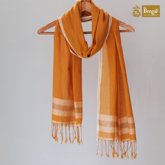 Pure Cotton Orange Stole