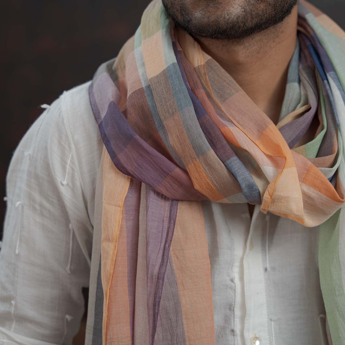 Handwoven Rainbow Stoles
