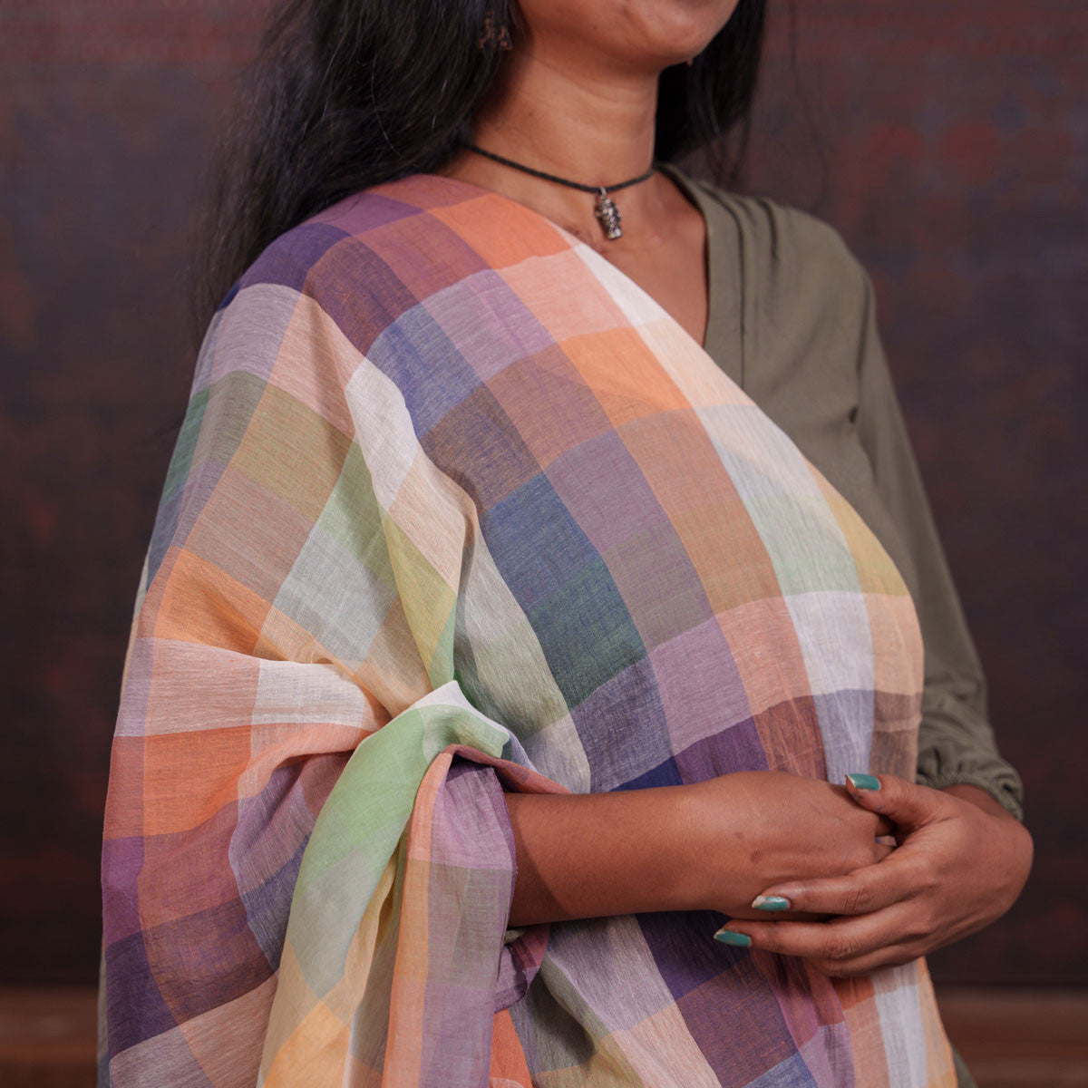 Handwoven Rainbow Stoles