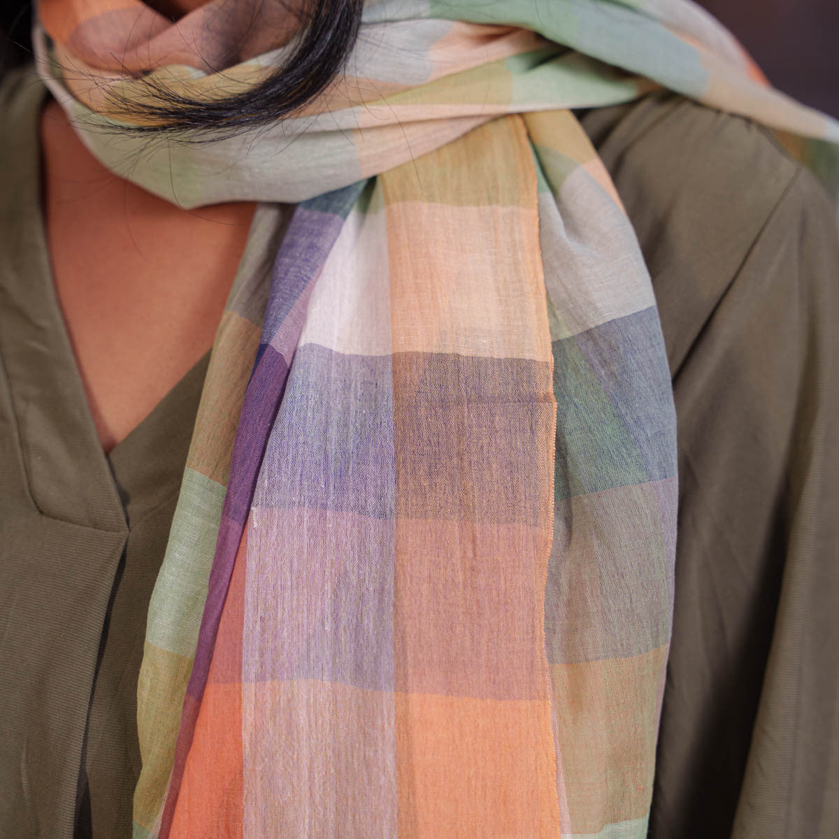 Handwoven Rainbow Stoles