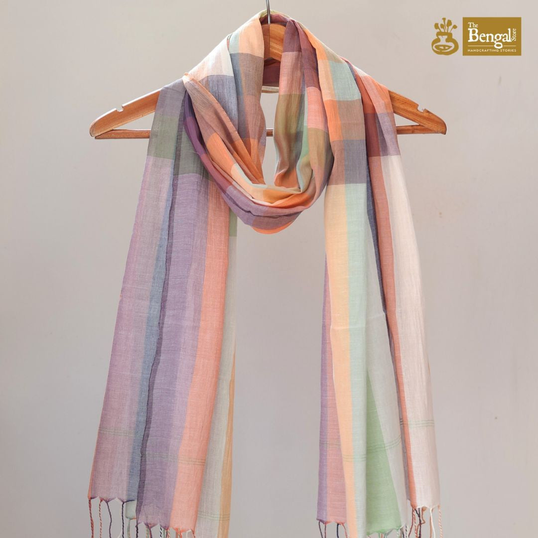 Handwoven Rainbow Stoles