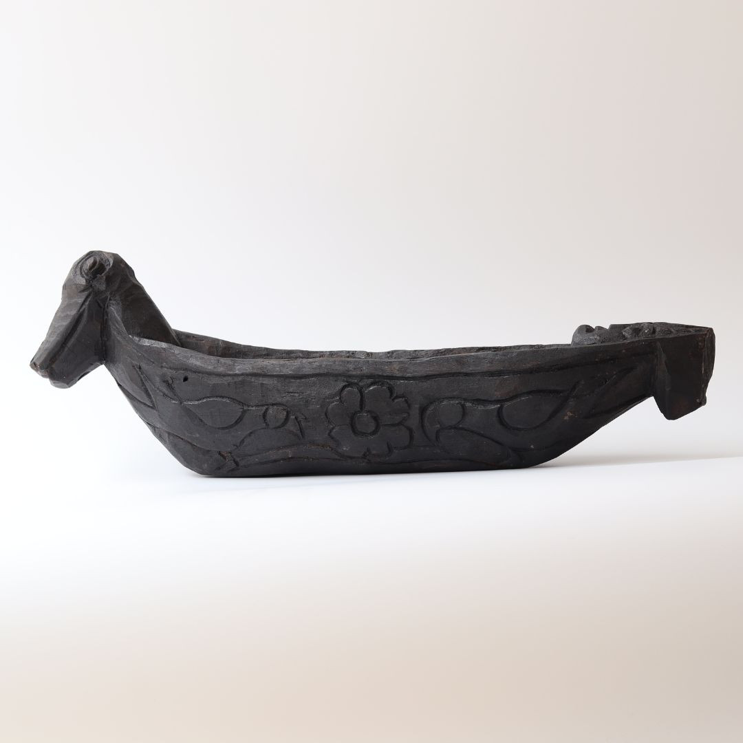 Wooden Boat (10")