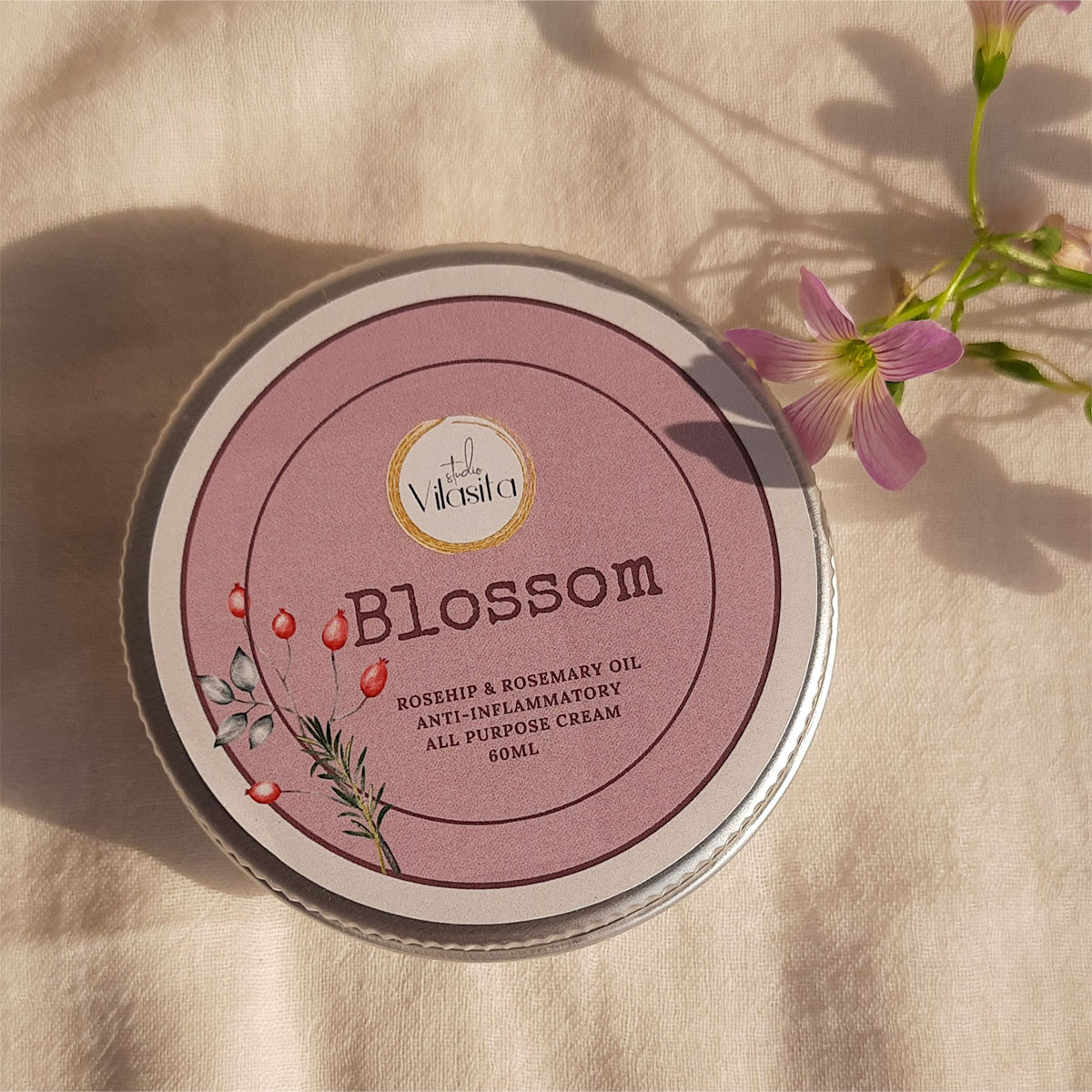 "Blossom" Rosehip & Rosemary Cream