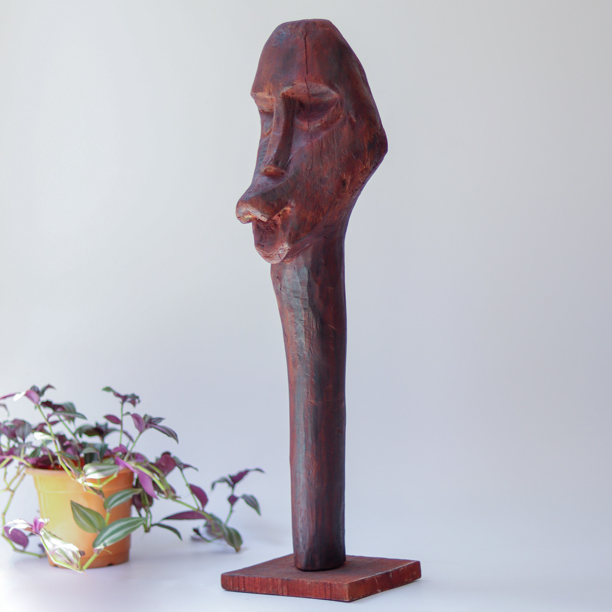 Wooden Long Face