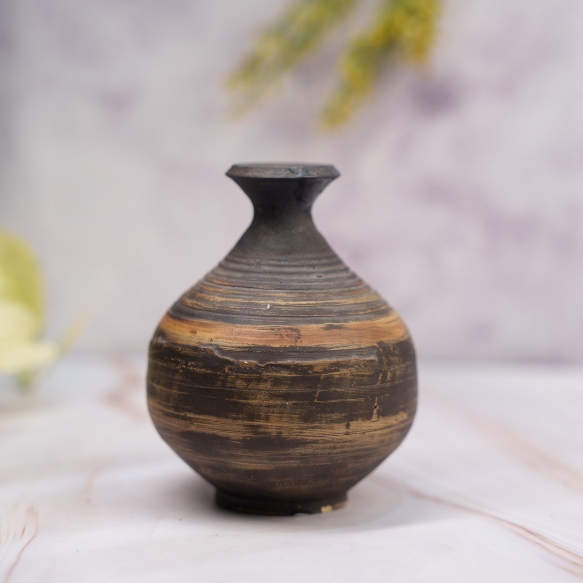 Dark Ceramic Vase